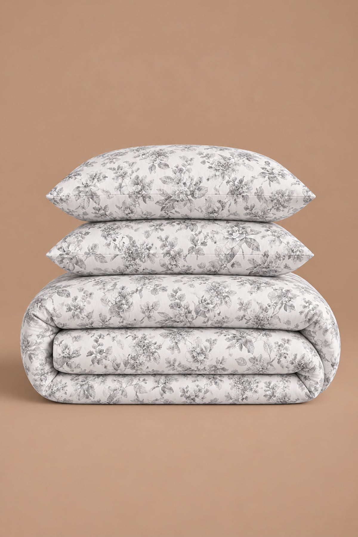 Midnight Toile Sateen Duvet Set