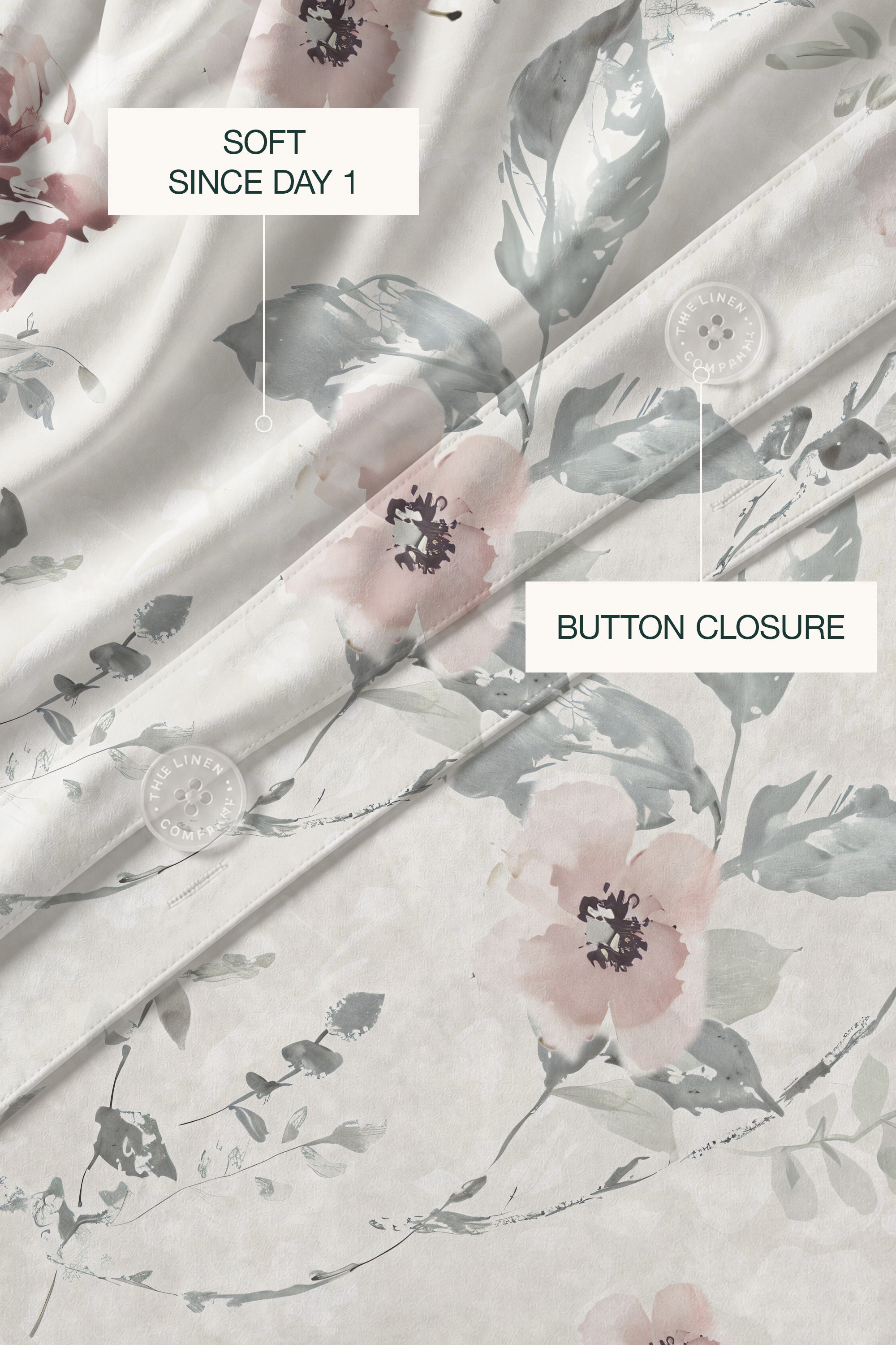 Monarch's Garden Sateen Duvet cover Set
