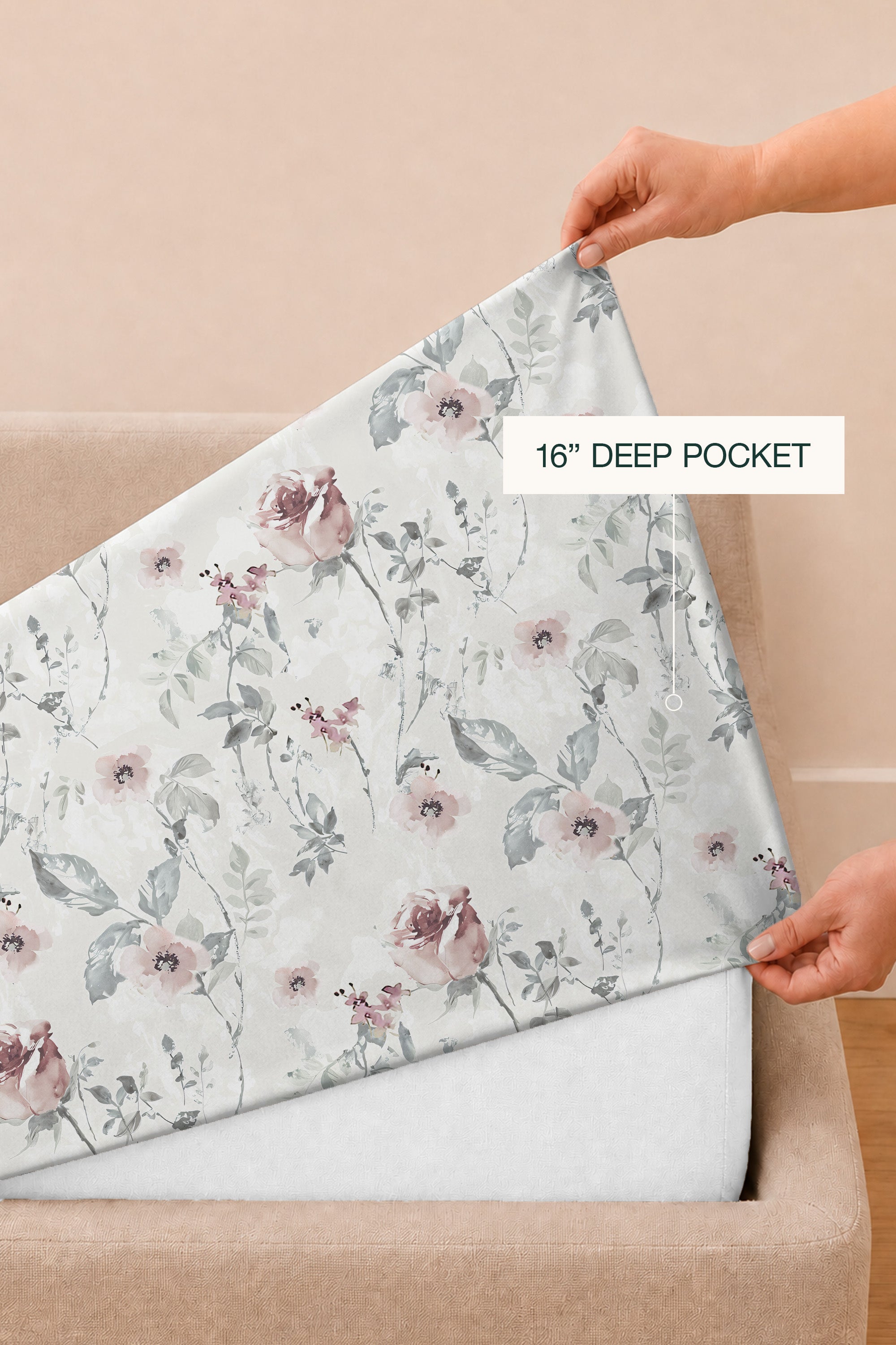 Monarch's Garden Sateen Bed Sheet Set