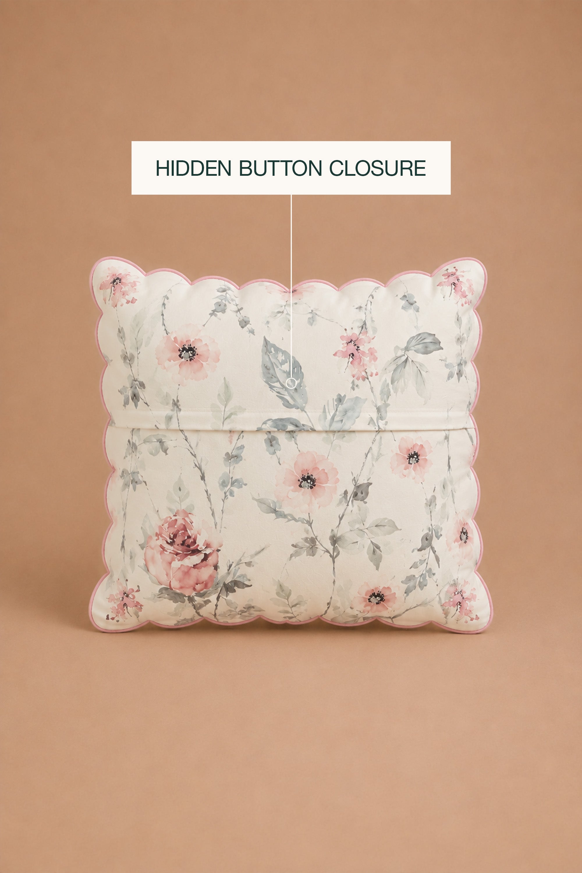 Monarch's Garden Sateen Cushion Cover