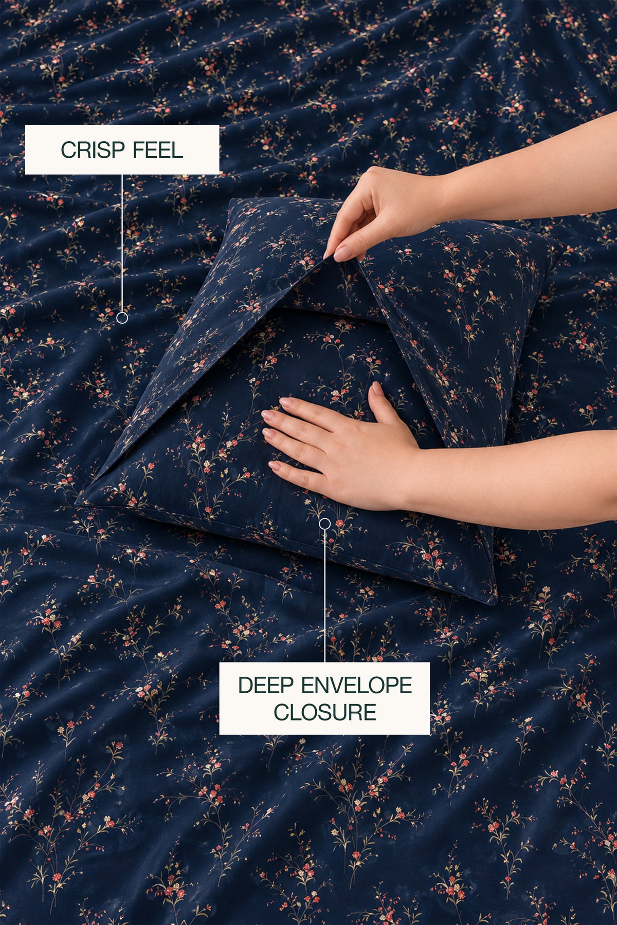 Nightingale Percale Duvet Cover set