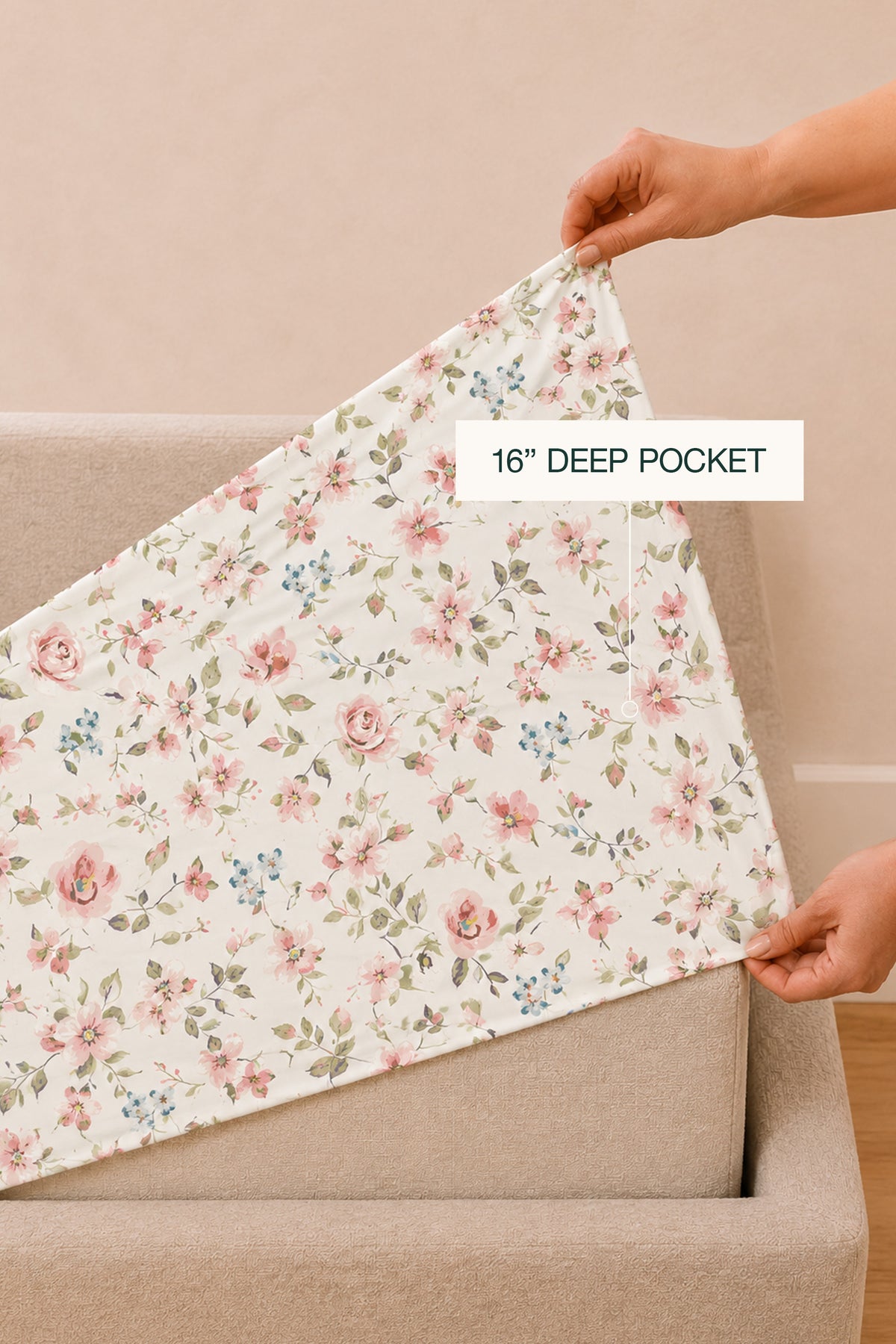 Petal Interlace Sateen Sheet Set