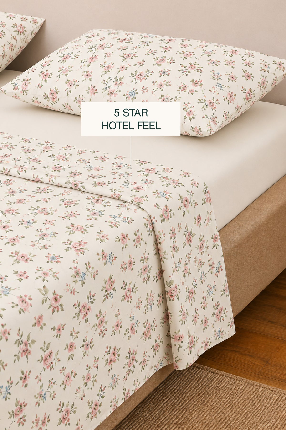 Petal Interlace Sateen Sheet Set