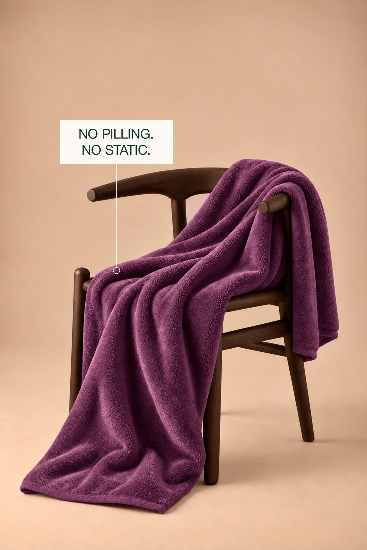 Plum Plush Blanket