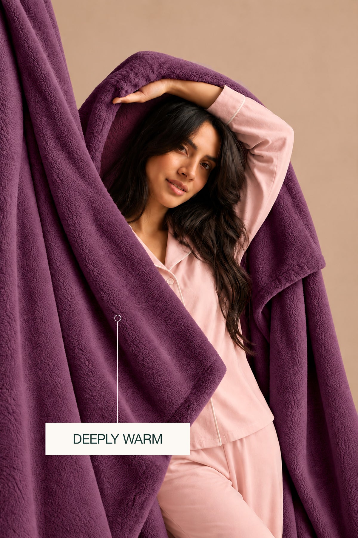 Plum Plush Blanket