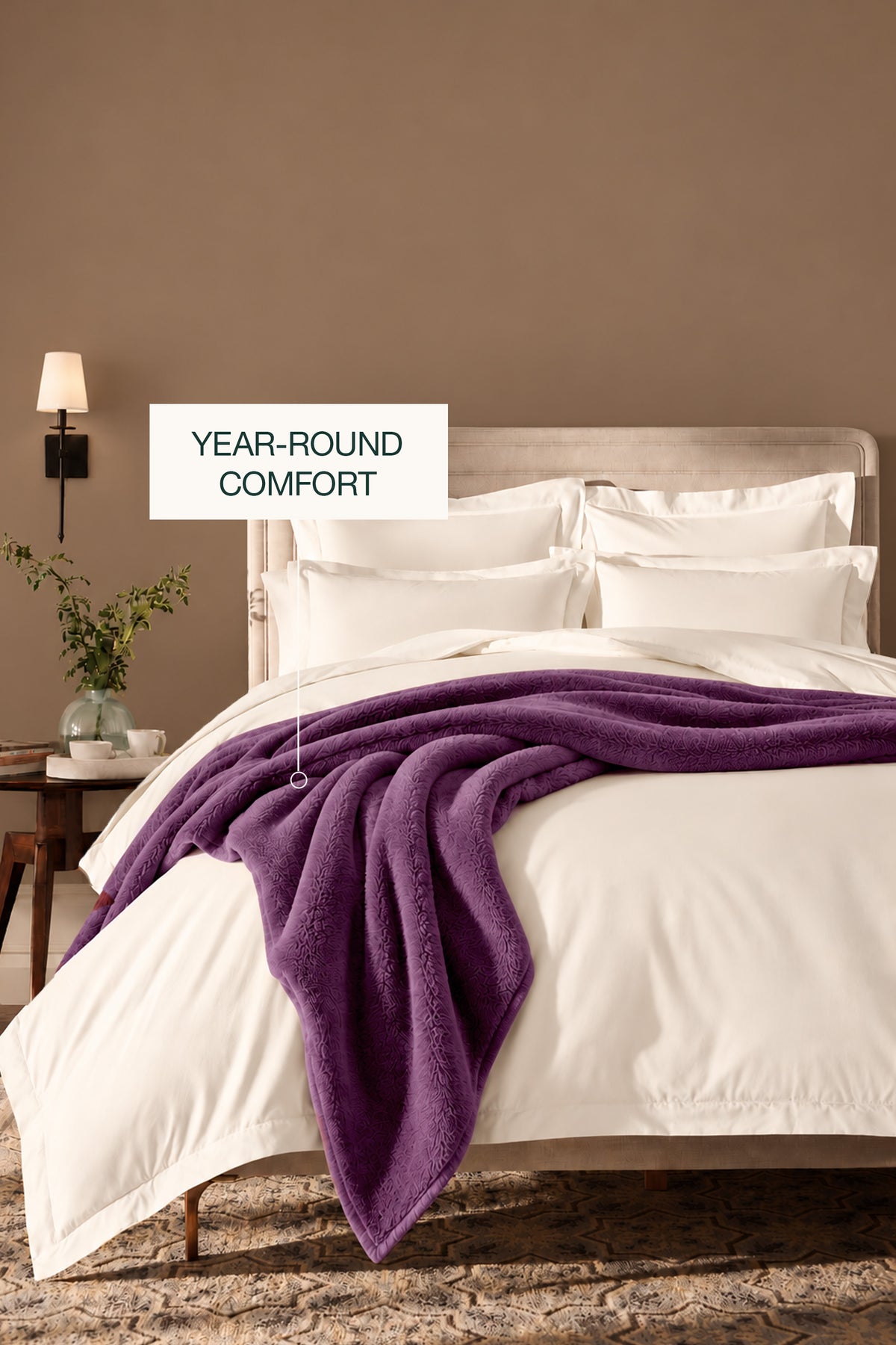 Plum Plush Blanket