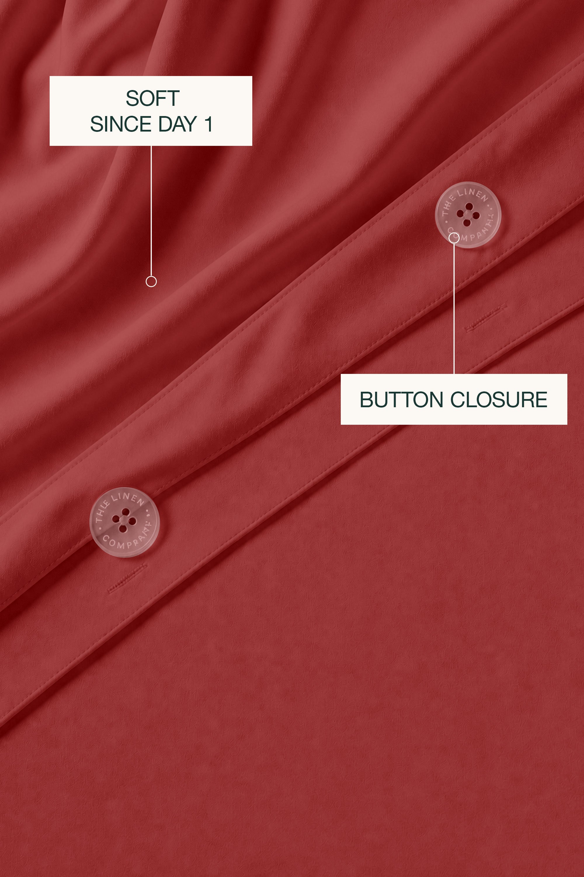 T200 Red Duvet Set