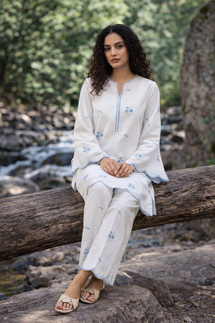 Sky Vellum Co-ord Set