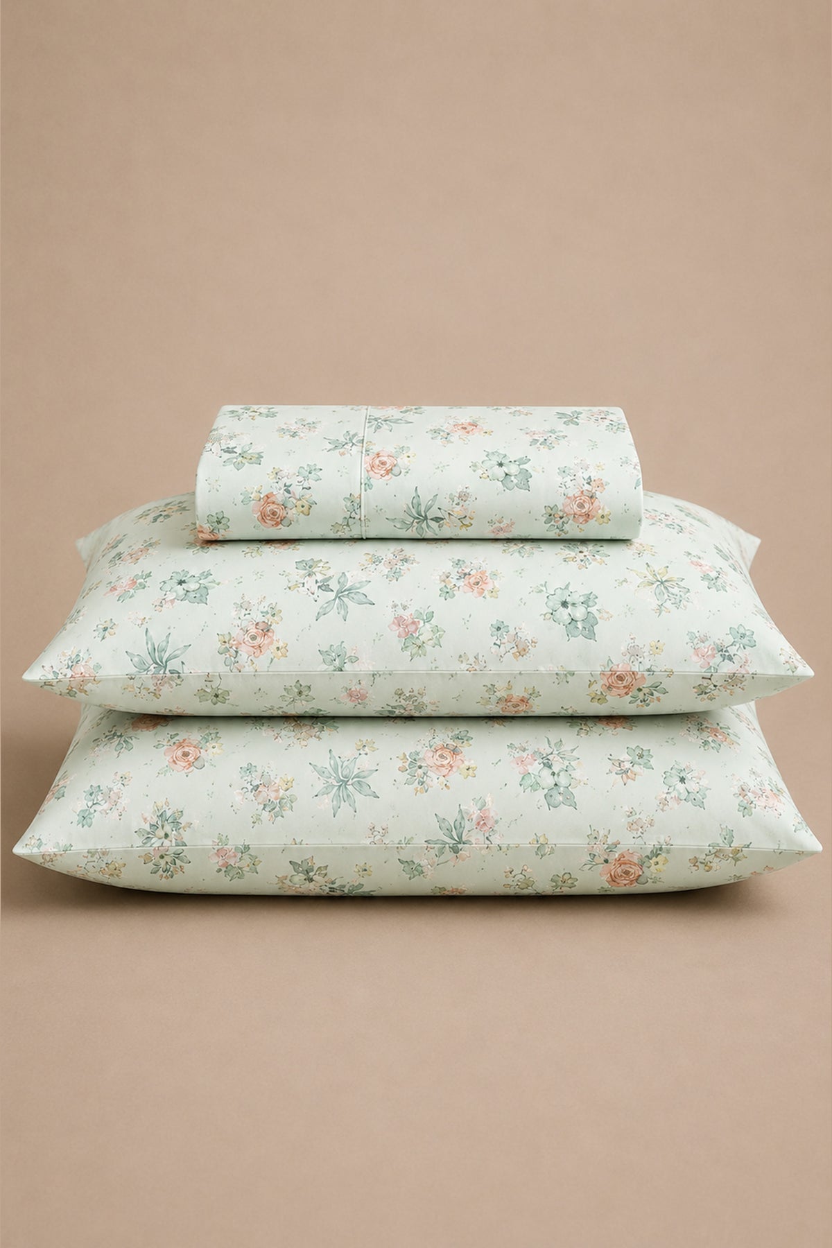 Sage Garden Percale Sheet Set