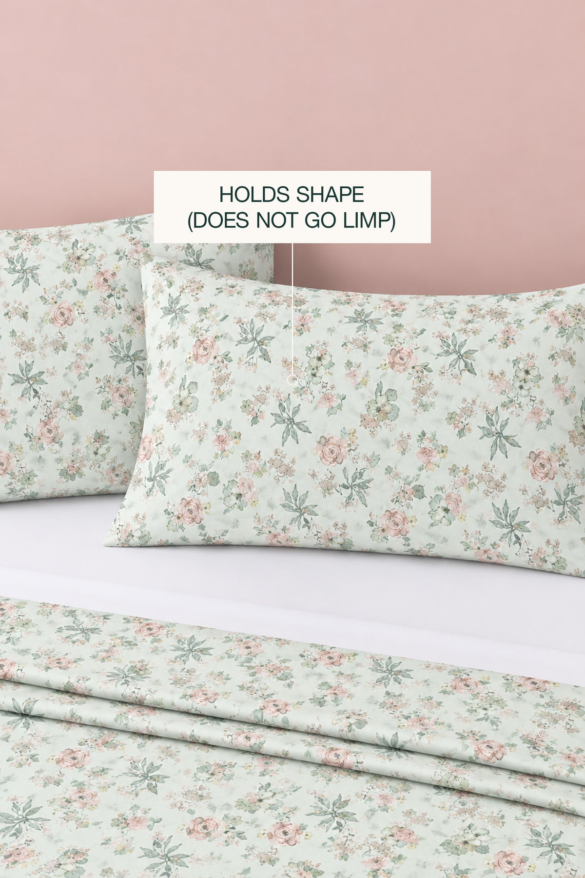 Sage Garden Percale Sheet Set
