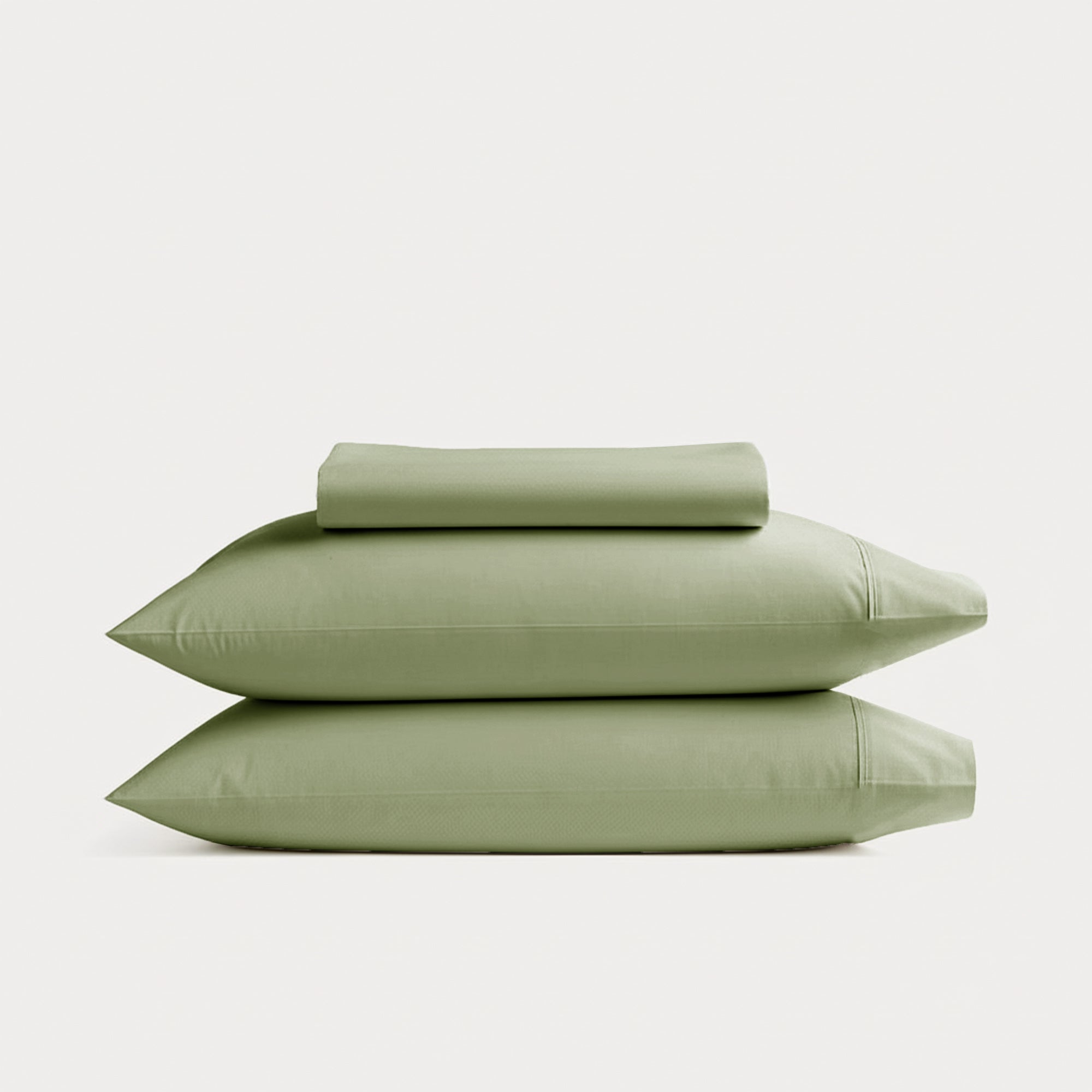 Sage Green Bed Sheet Set - Luxe Edition
