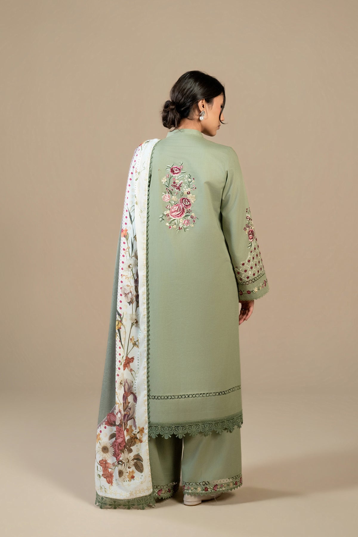 Sage Willow 3 PC Unstitched
