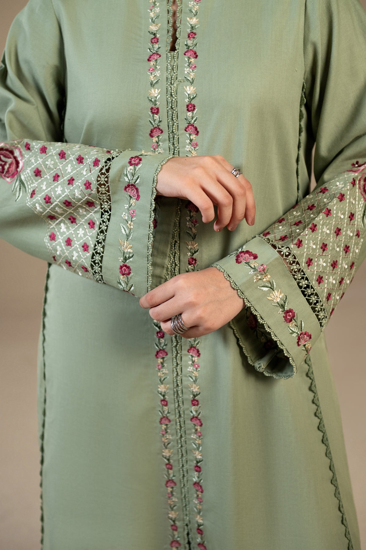 Sage Willow 3 PC Unstitched