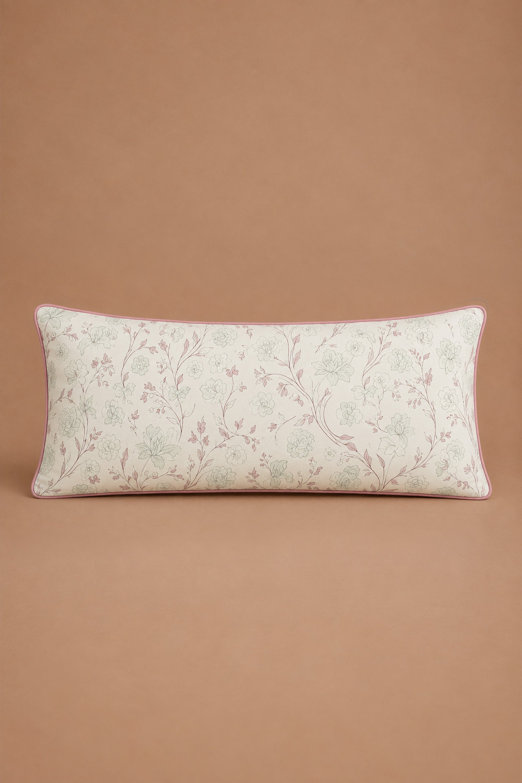 Sketchy Flowers Percale Cushion Cover