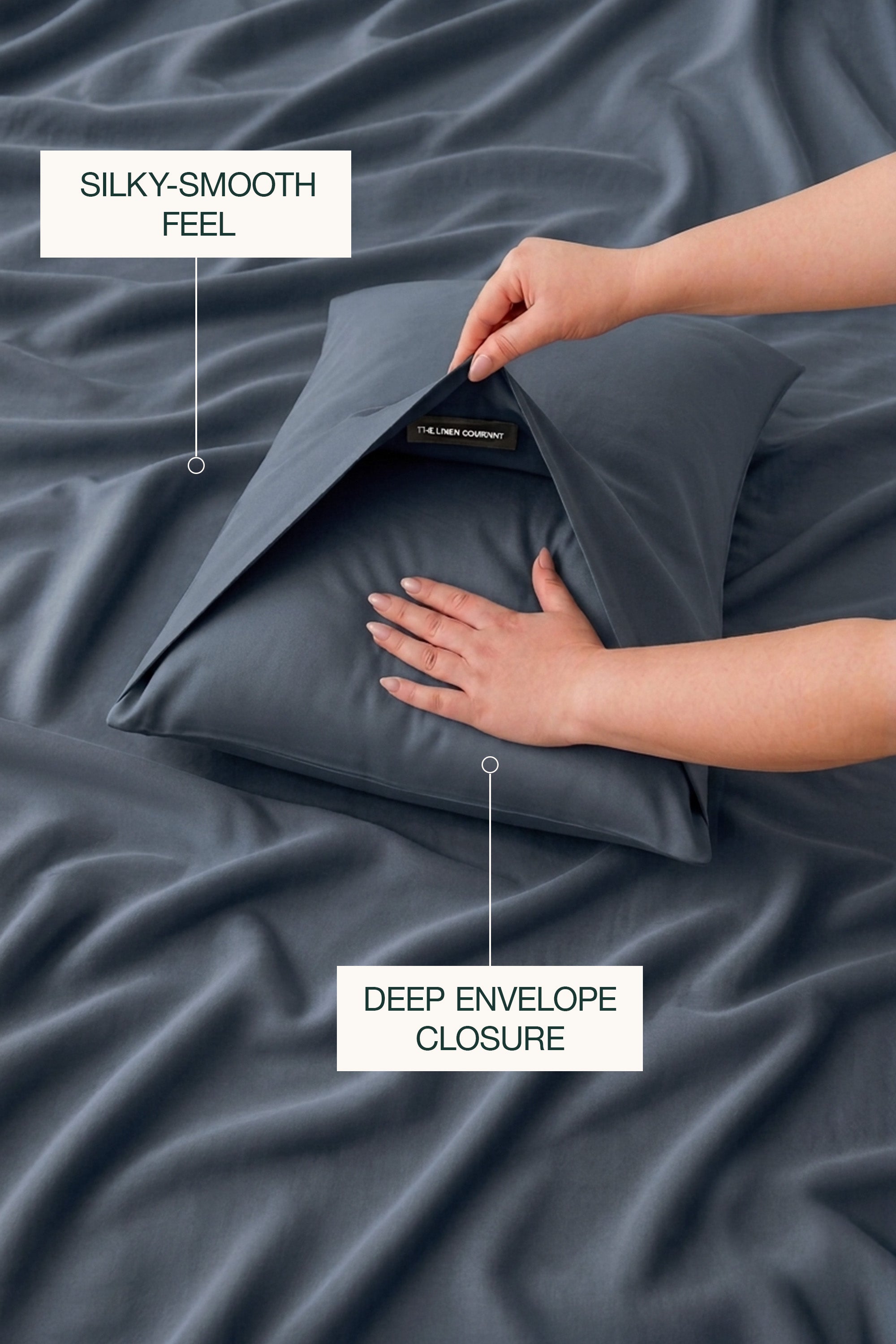 T200 Slate Blue Sheet Set
