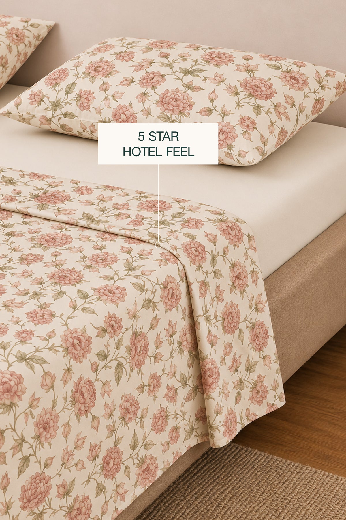 Saffron Breeze Sateen Sheet Set