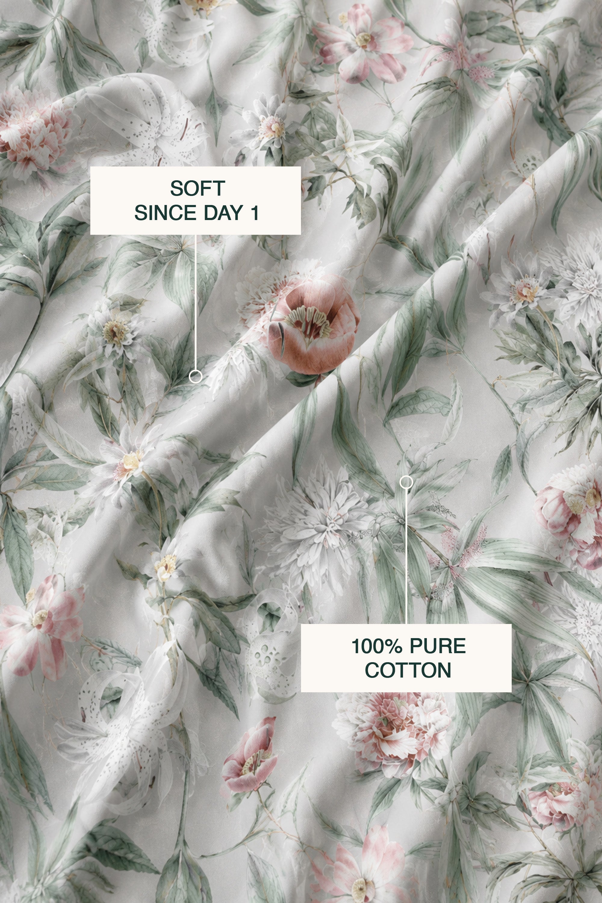 Summer Mirage Sateen Cushion Cover
