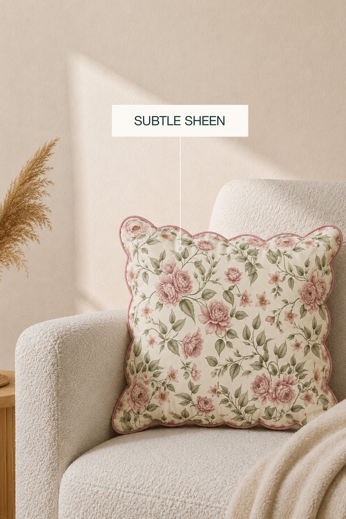 Sweet Echo Sateen Cushion Cover