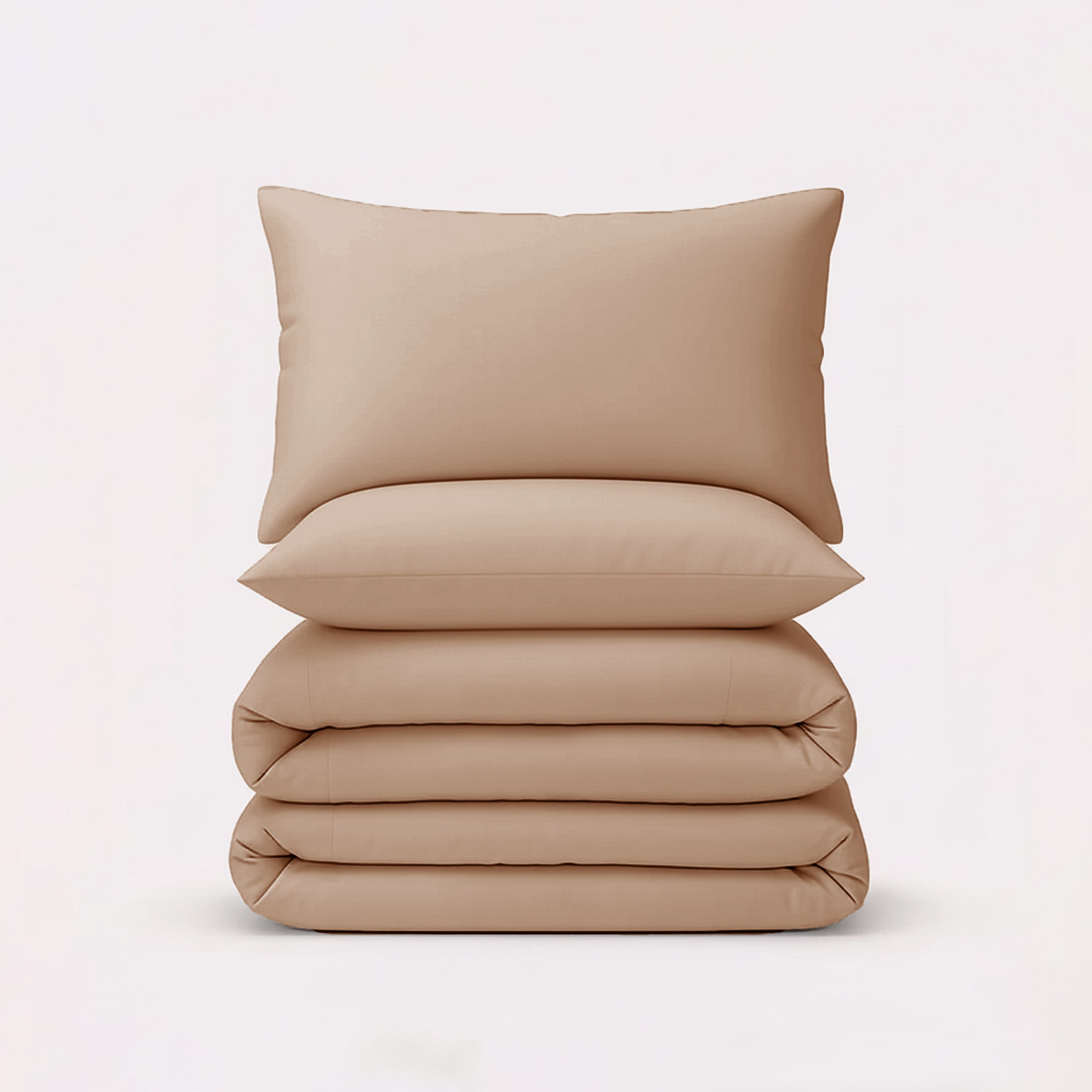 Taupe Duvet Cover Set - Luxe Edition