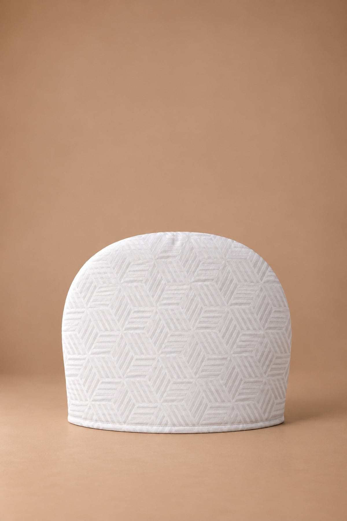 Jacquard tea cozy in white #color_white