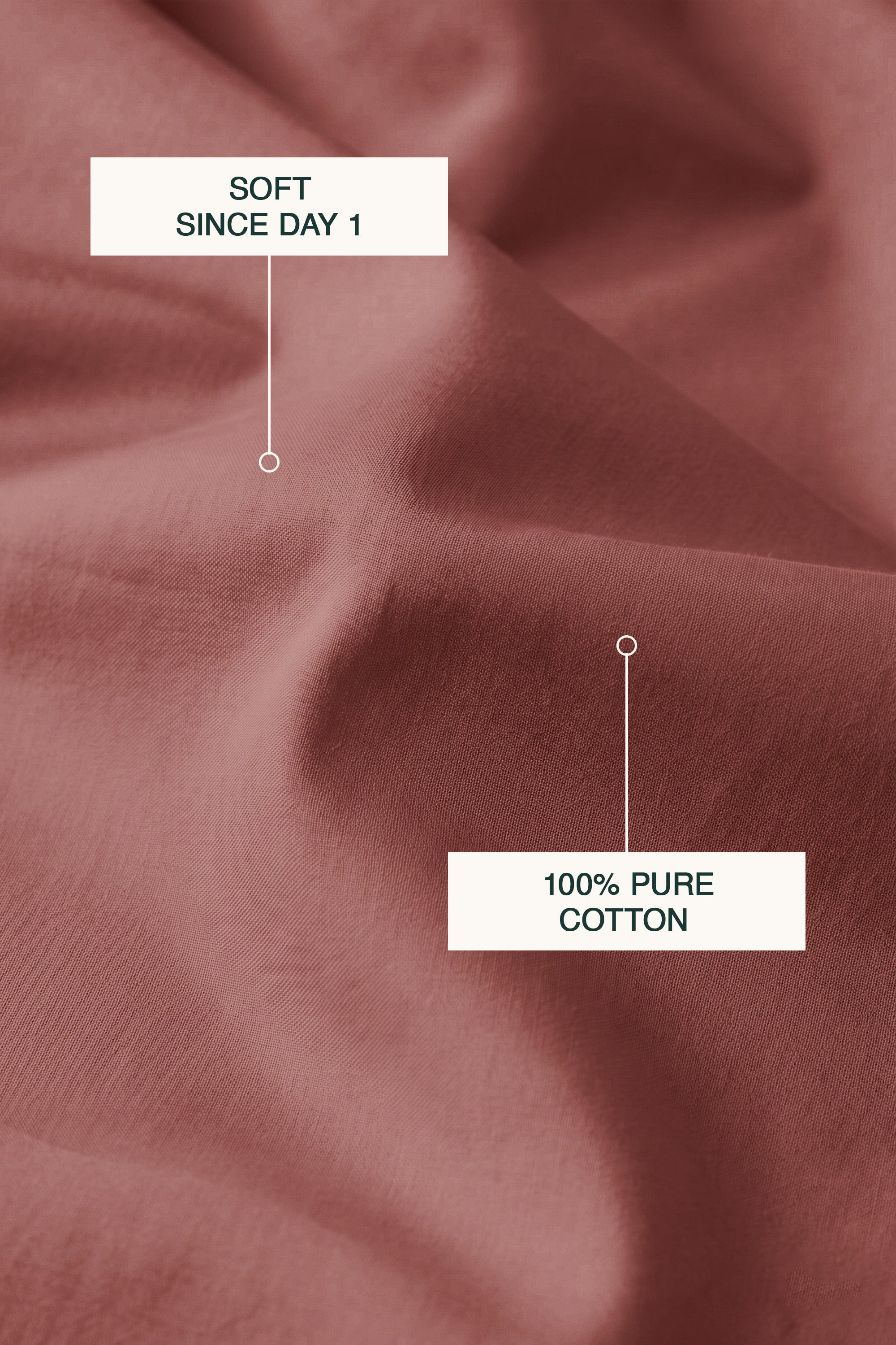 Terracotta Bed Sheet Set - Luxe T400 Egyptian Cotton