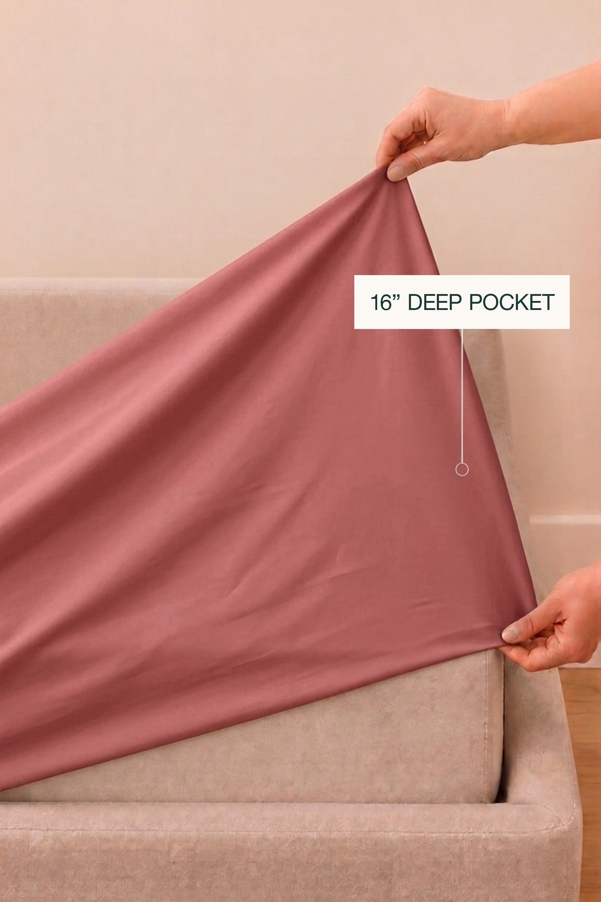 T400 Luxe Terracotta Embroidered Egyptian Cotton Bed Sheet Set