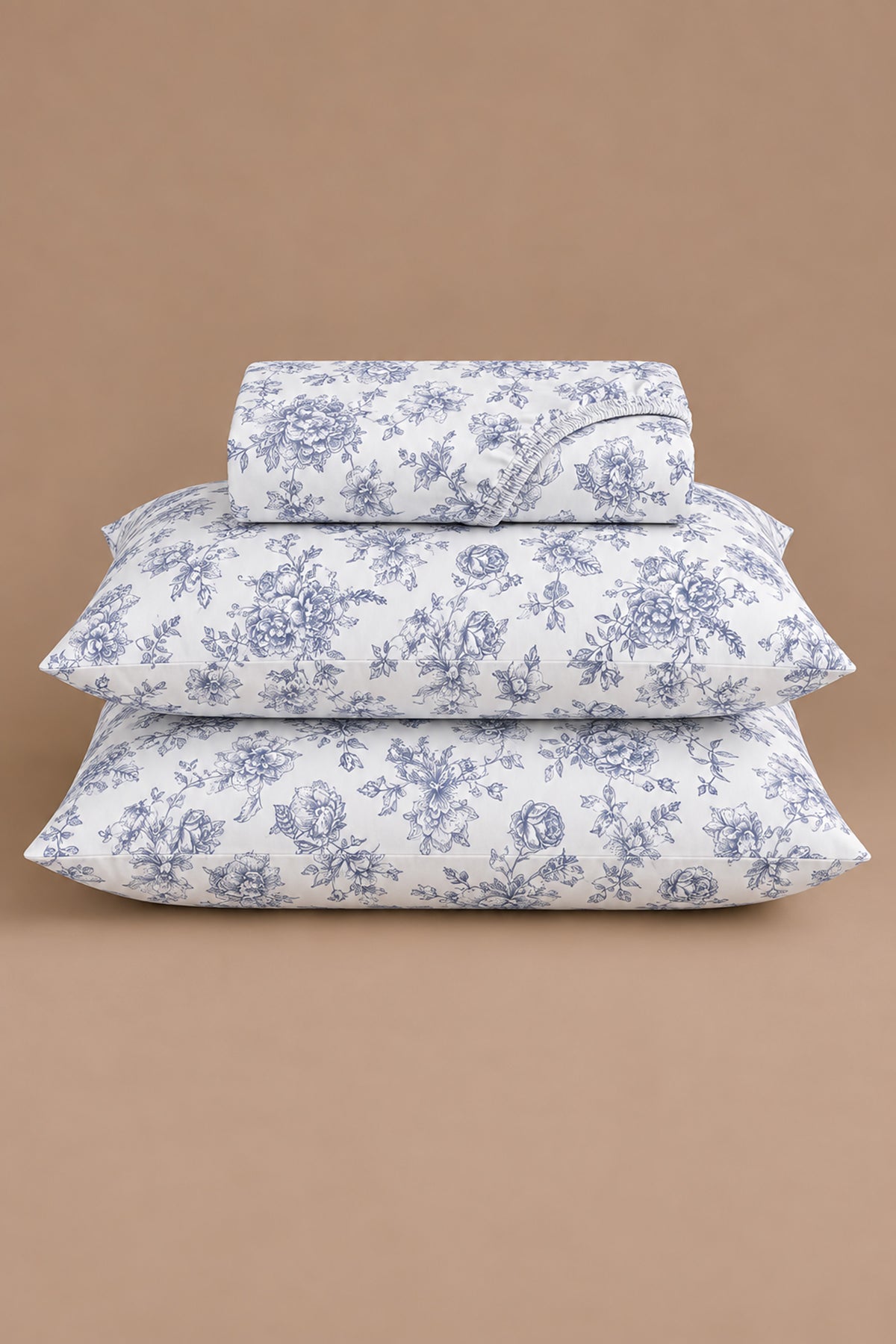 Toile Heaven Percale Bed Sheet Set