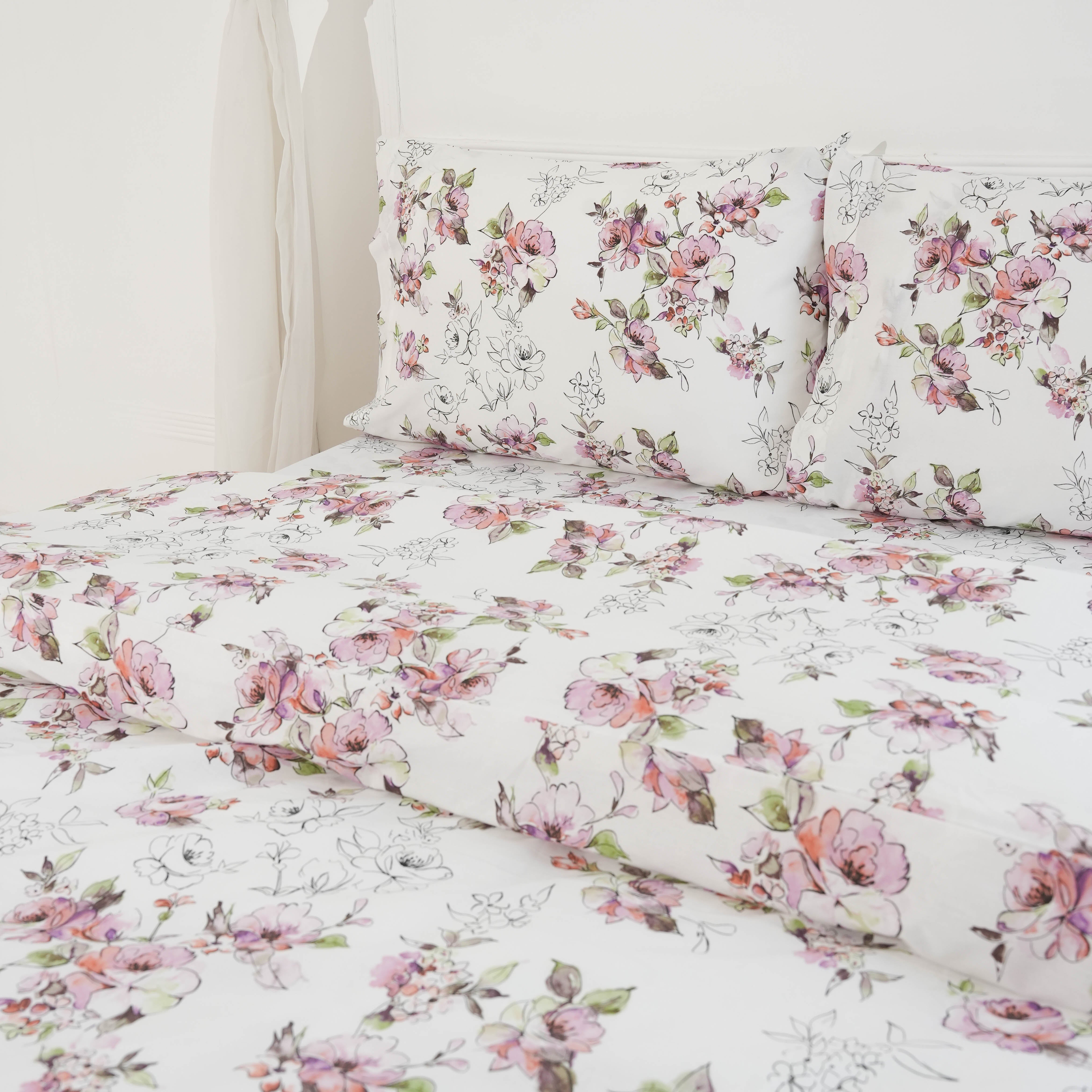 Victorian Rose Duvet Cover Set