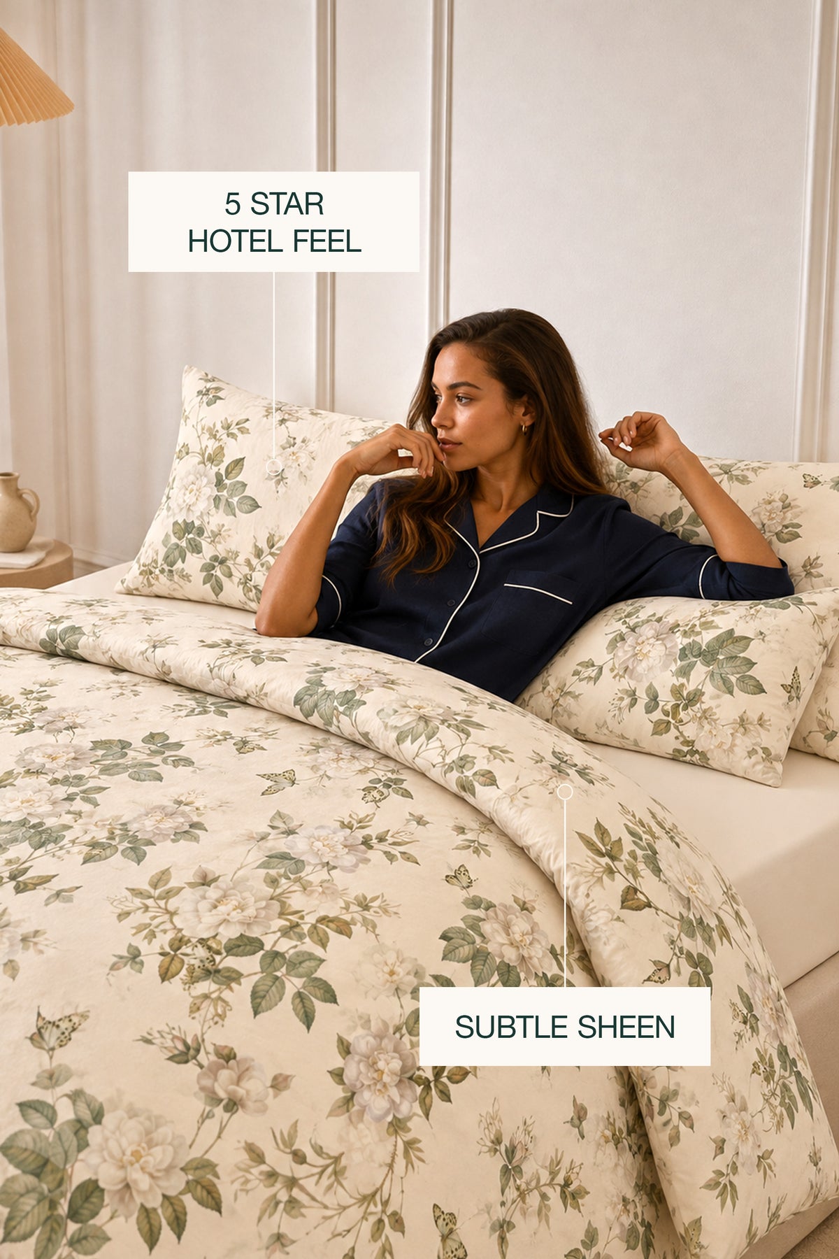 Verdant Sateen Duvet Set