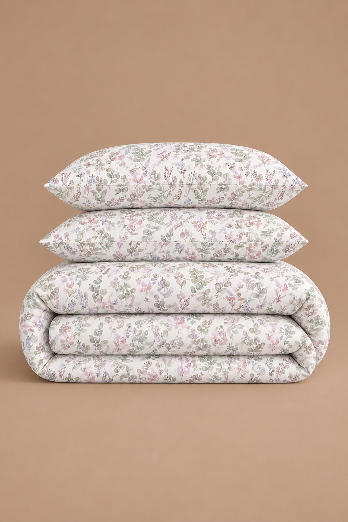 Water Leaf Percale Duvet Cover set