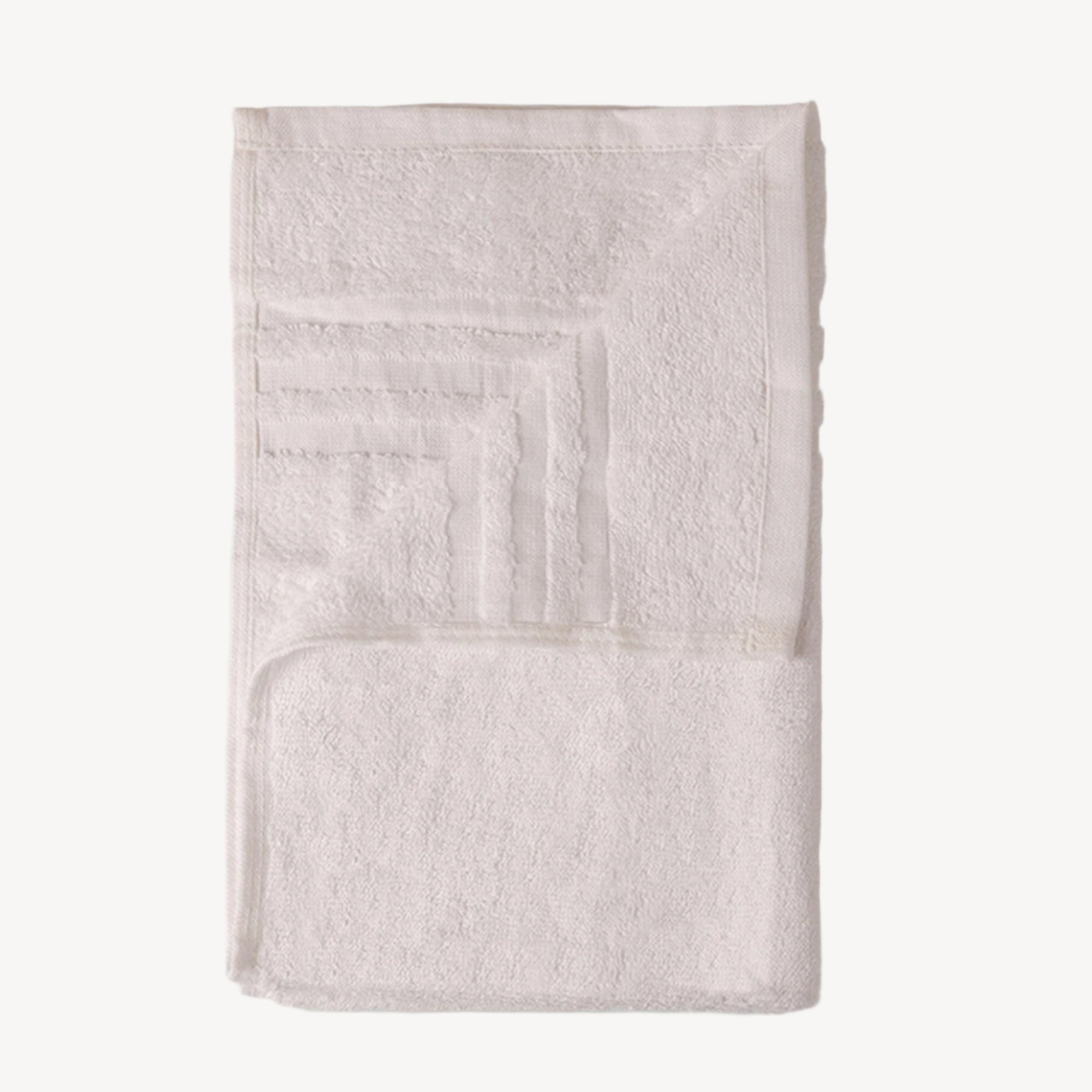 White Stripe Hand Towel - THE LINEN COMPANY