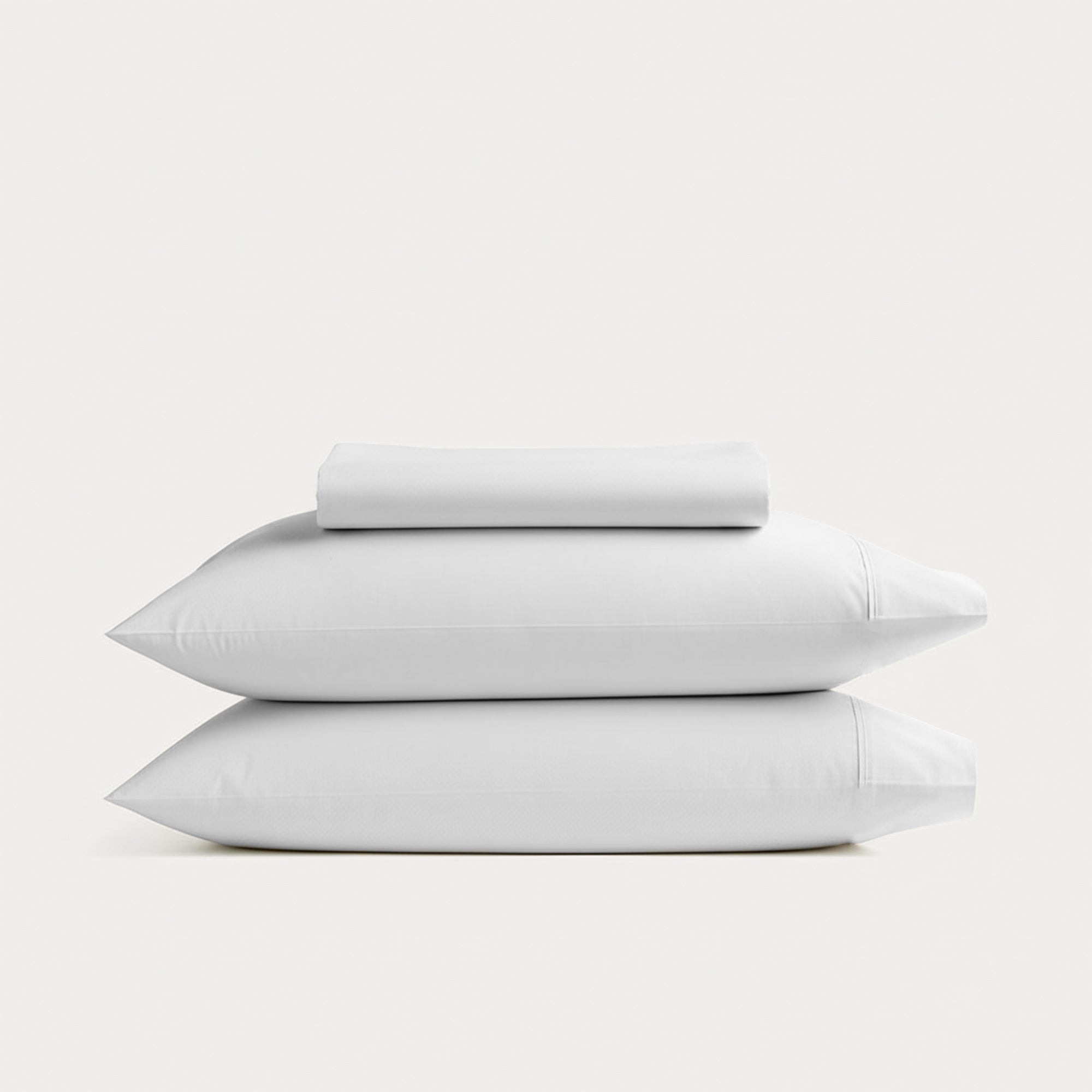 Luxe T500 White Bed Sheet Set