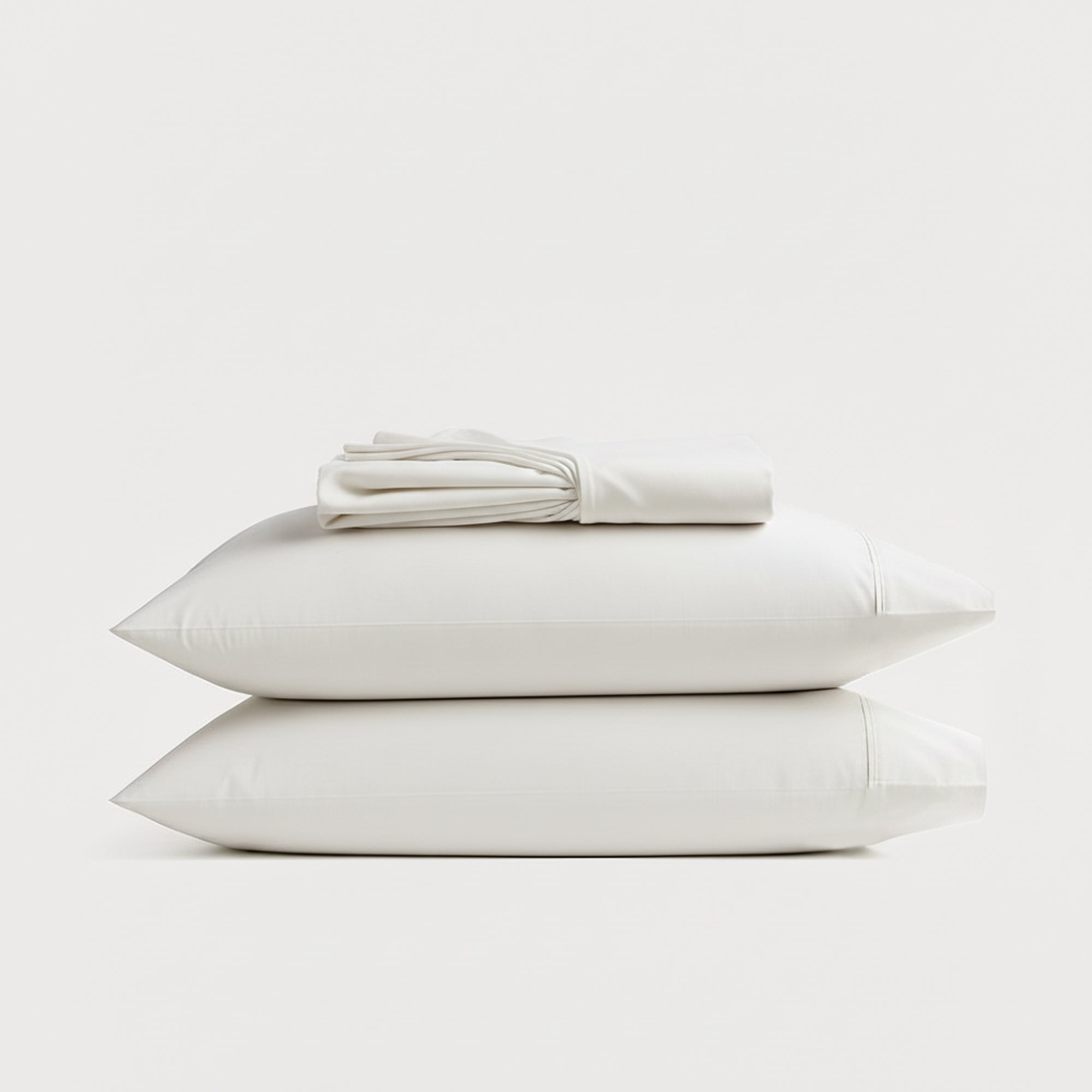 T500 White Bed Sheet Set - Luxe Edition