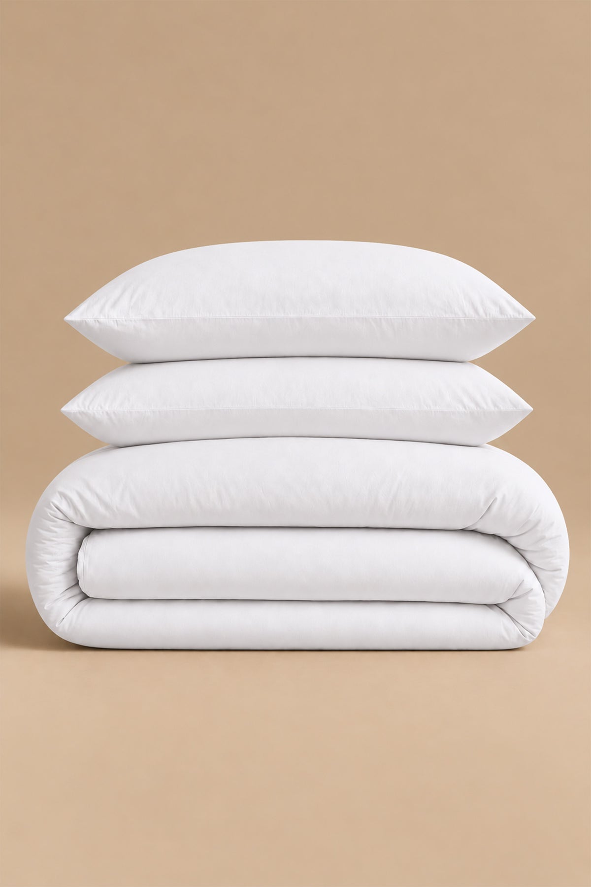 Silky Bamboo White Duvet Set