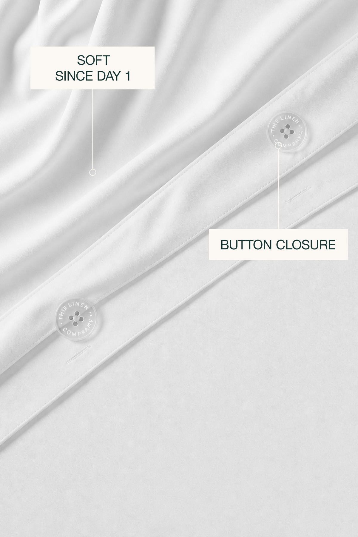 T200 White Duvet Set