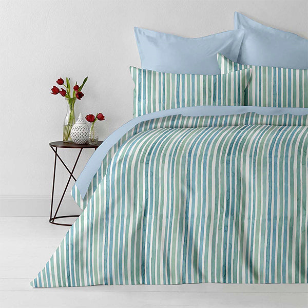 Sea Stripe Duvet Cover Set