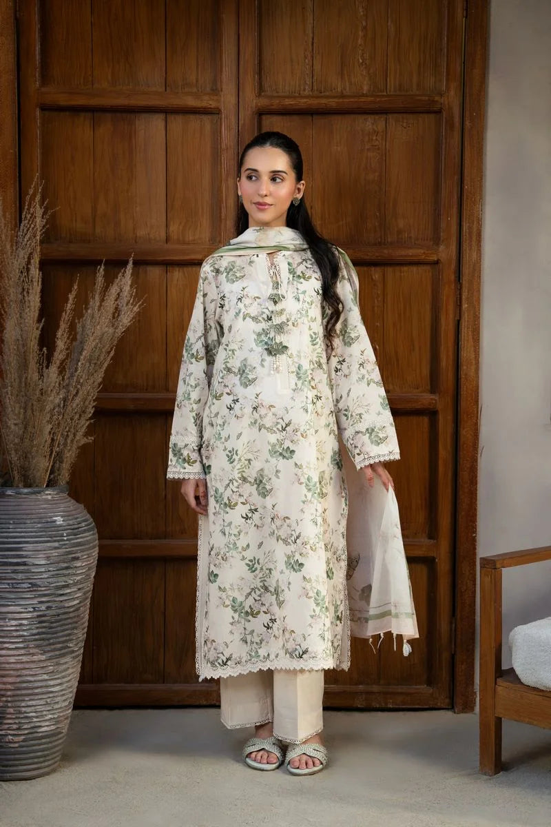 Feuille - Printed Lawn Suit