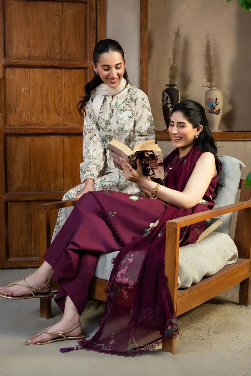 Feuille - Printed Lawn Suit