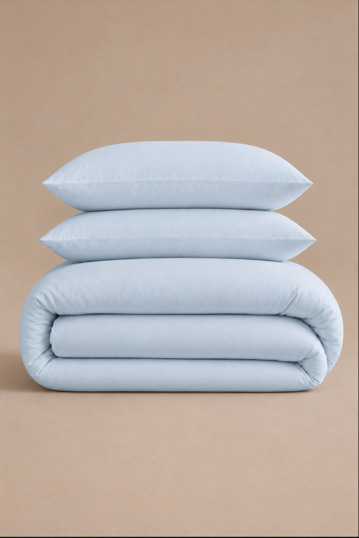 T800 Luxe Light Blue Duvet Set