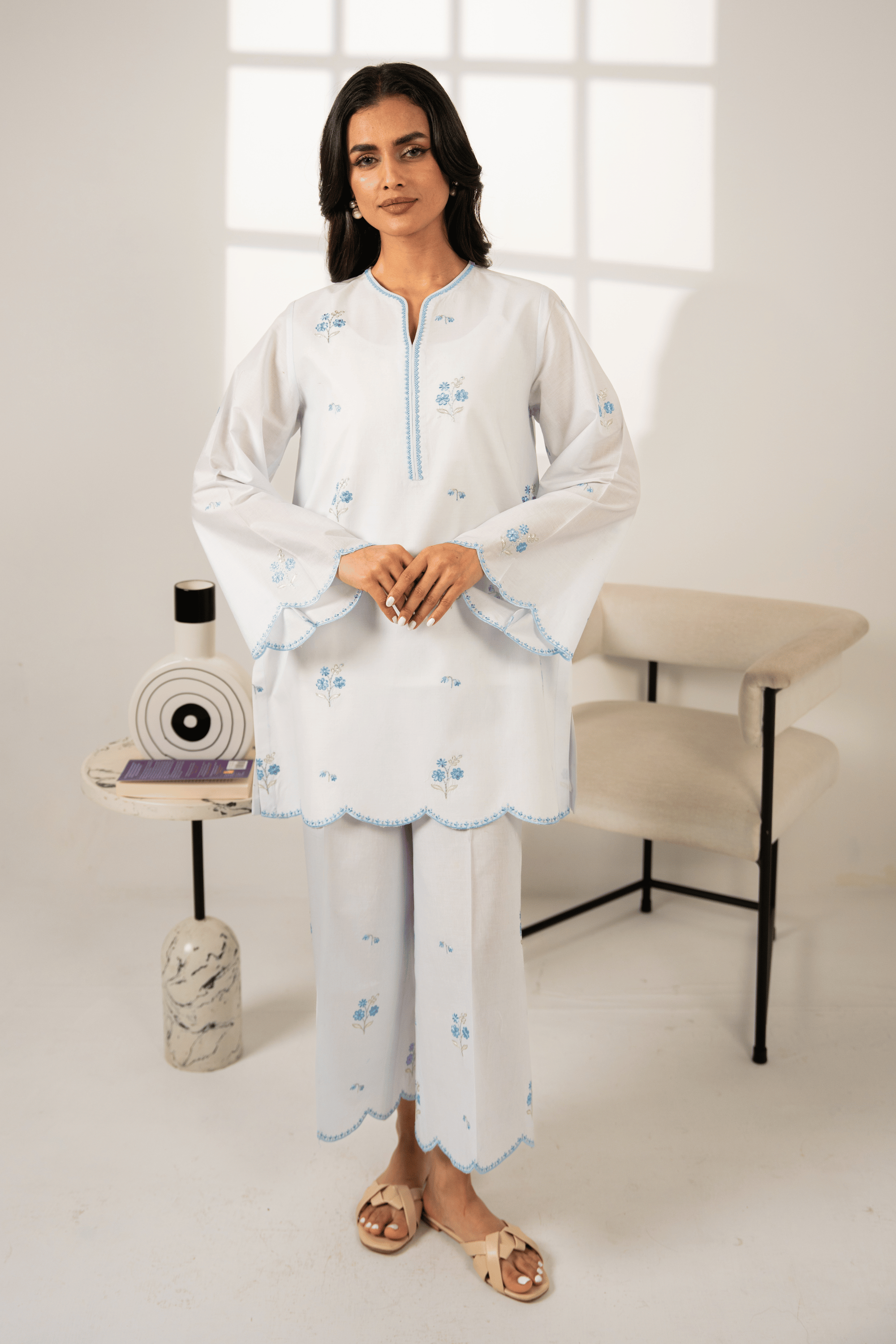 Sky Vellum Co-ord Set