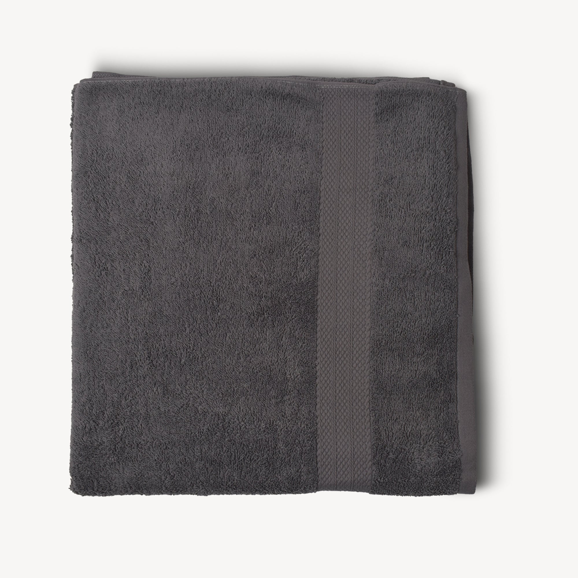Charcoal Triple Lattice Bath Sheet