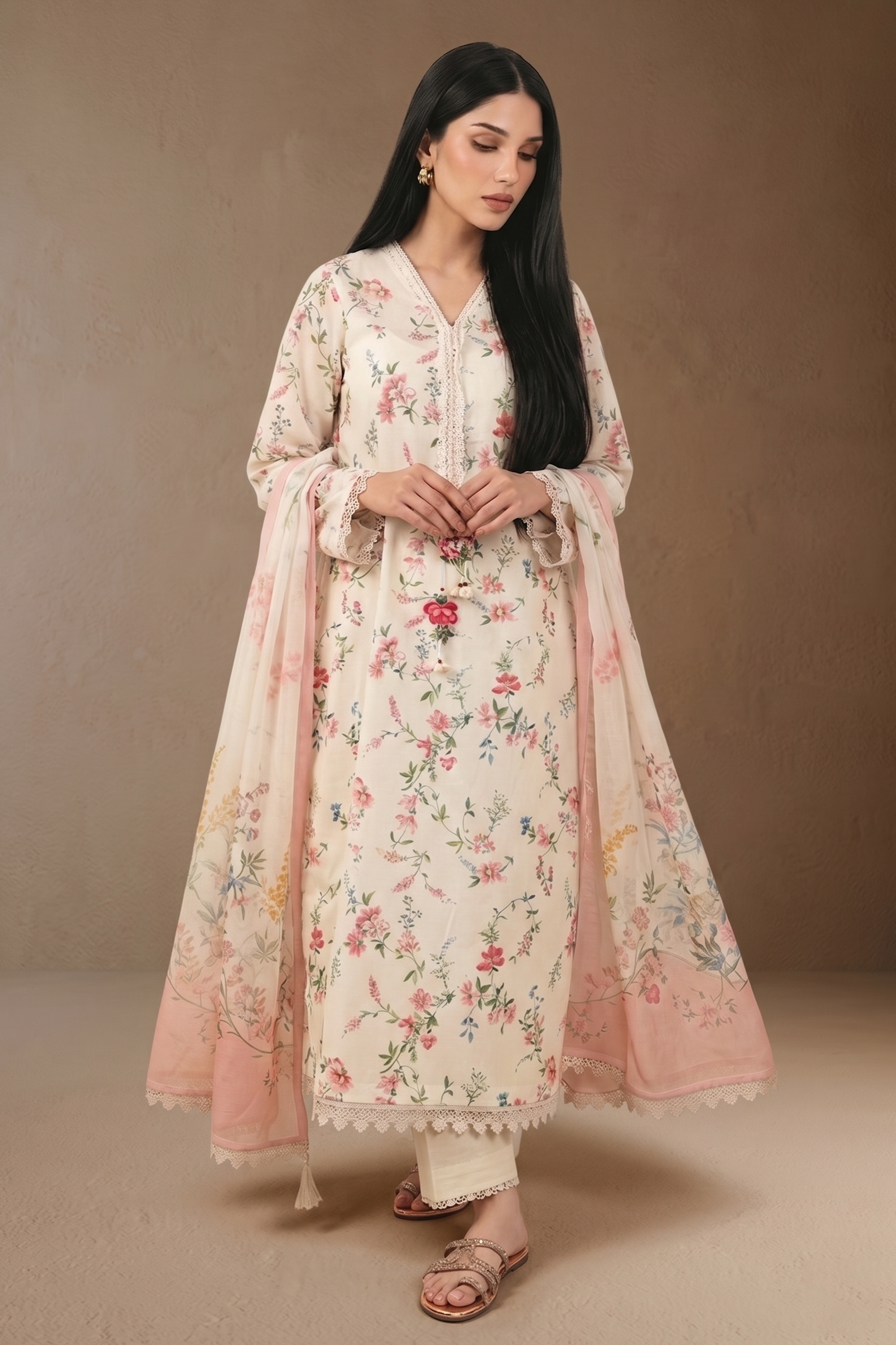 Jardin - Printed Lawn Suit