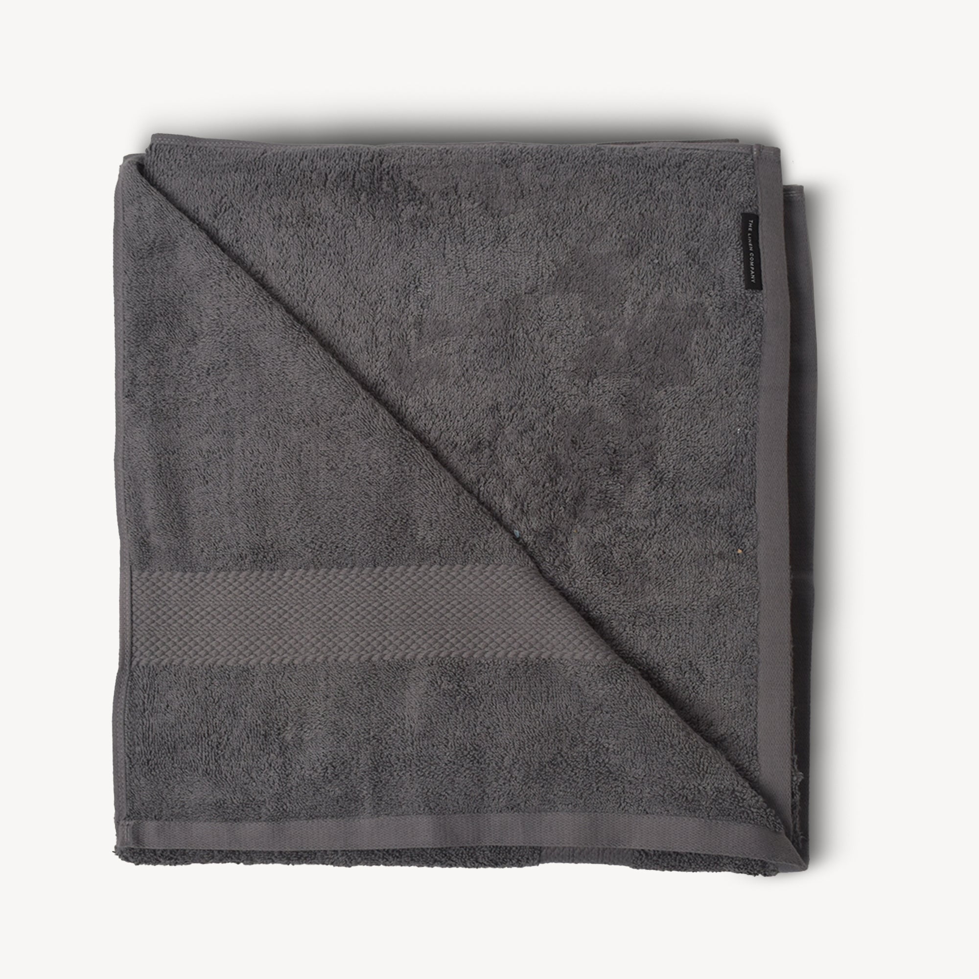 Charcoal Triple Lattice Bath Sheet