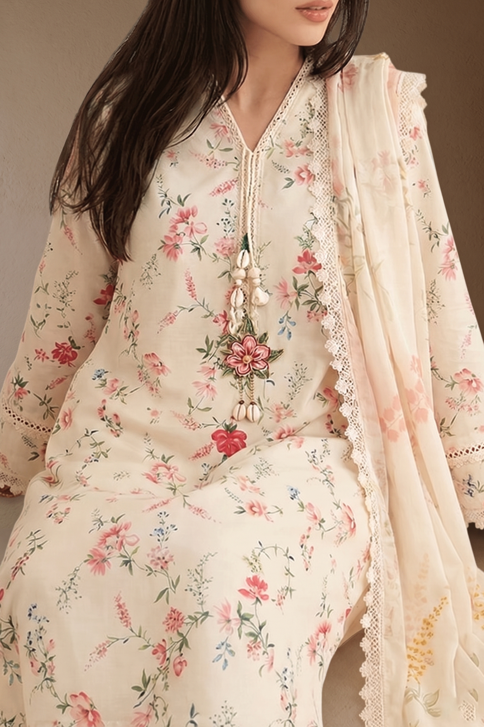 Jardin - Printed Lawn Suit