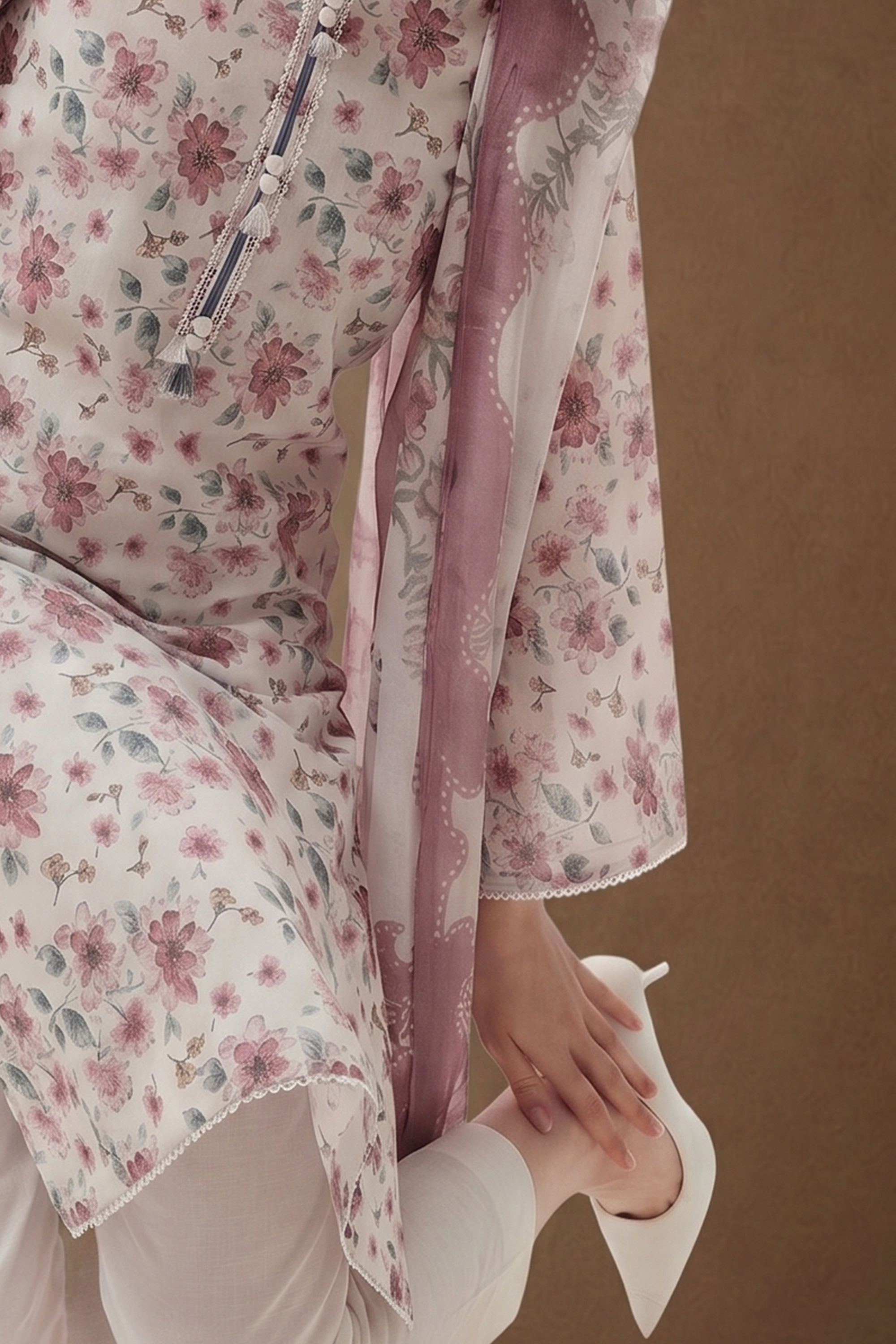Brocade - Printed Lawn Suit
