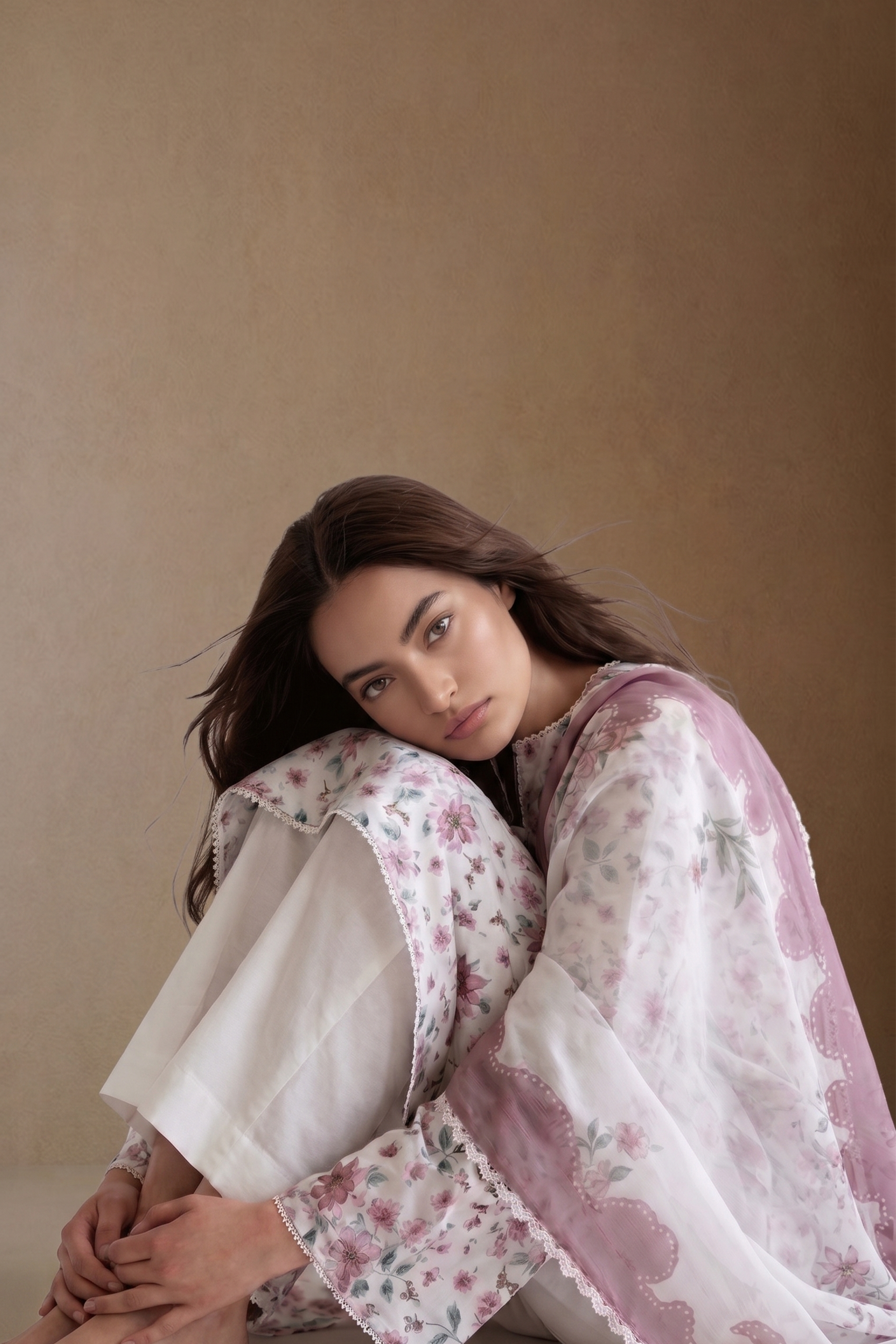 Brocade - Printed Lawn Suit