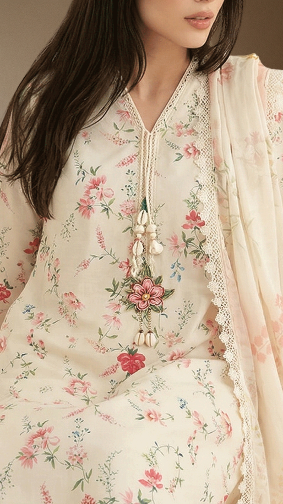 Jardin - Printed Lawn Suit