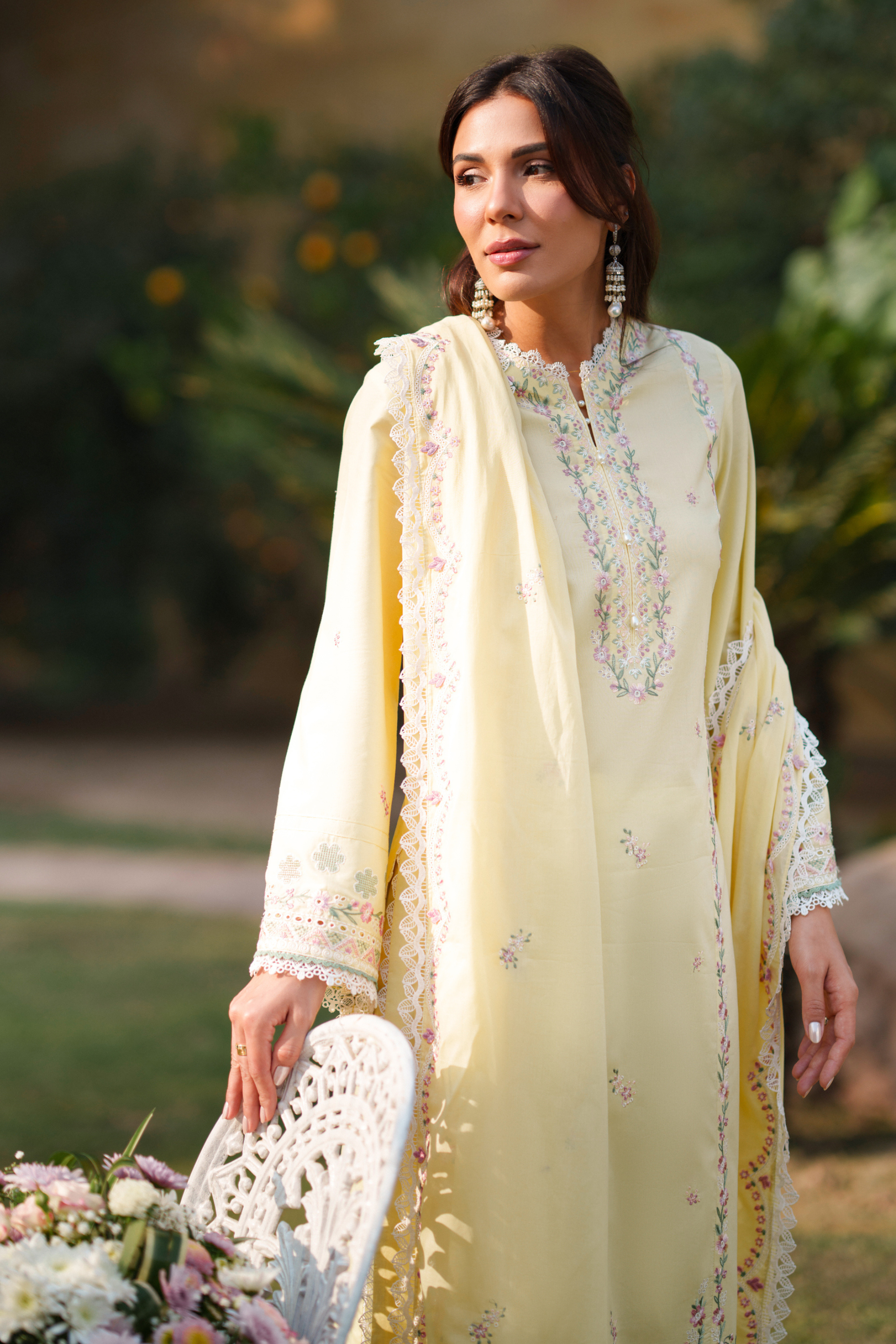 Soft Primrose - Luxury Lawn Suit