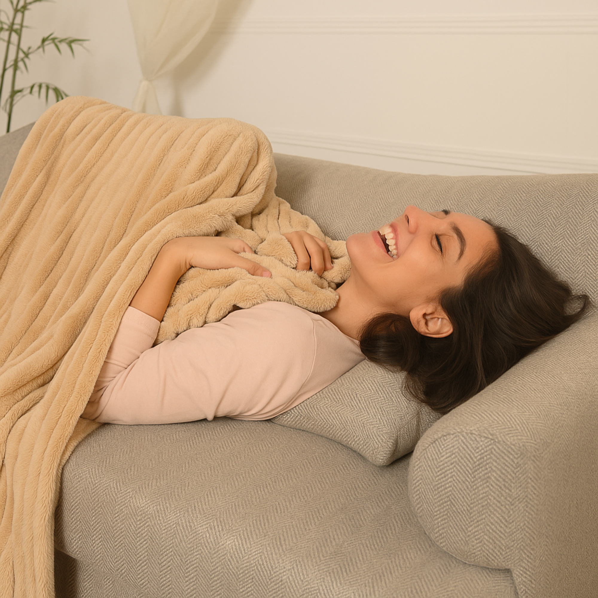 روز ووڈ مائیکرو فائبر آلیشان کمبل