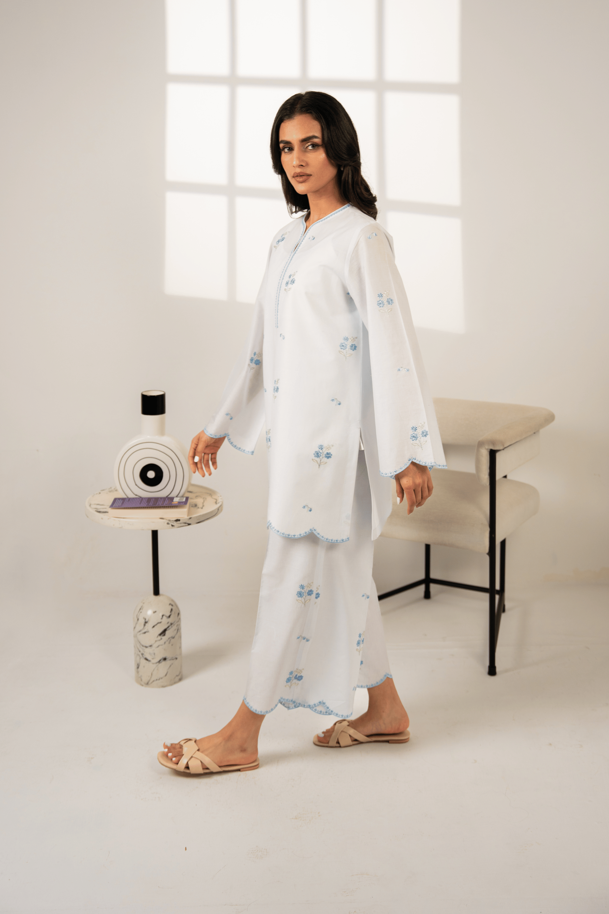 Sky Vellum Co-ord Set